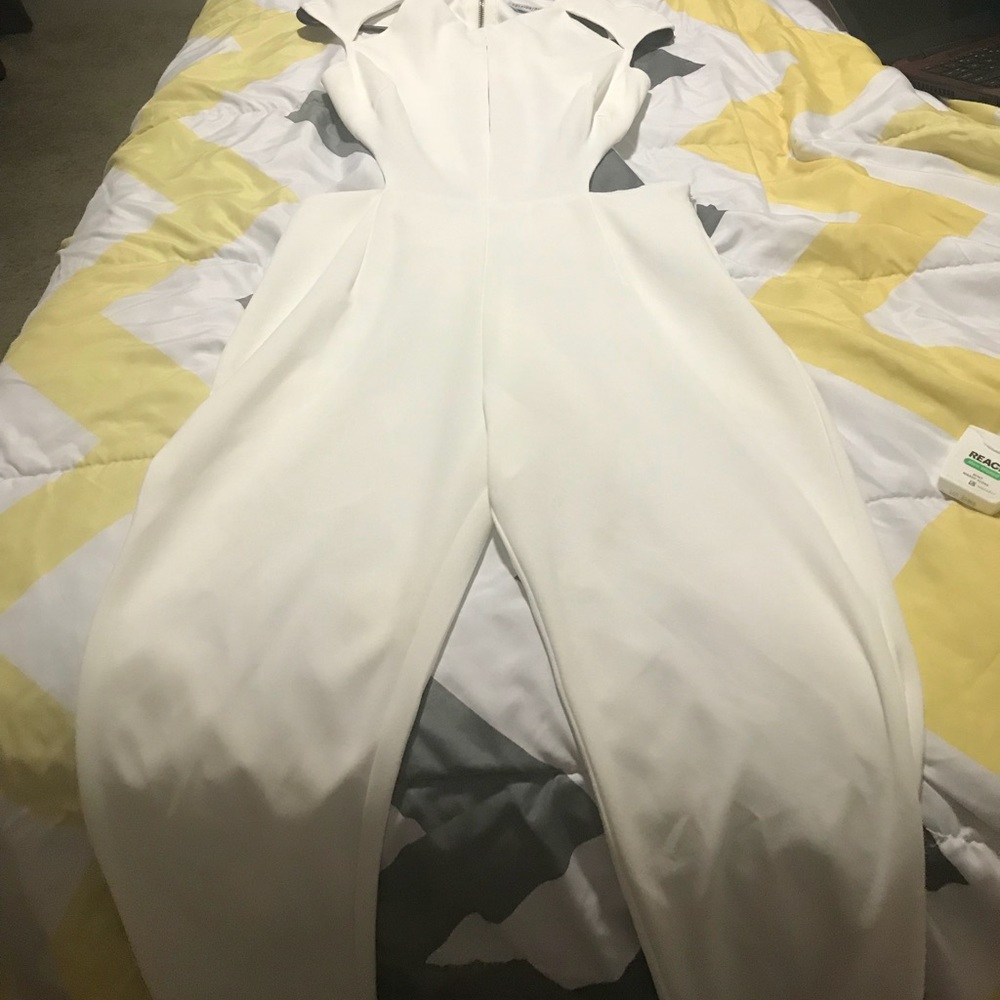 White Jumpsuit - Picture 2 of 6